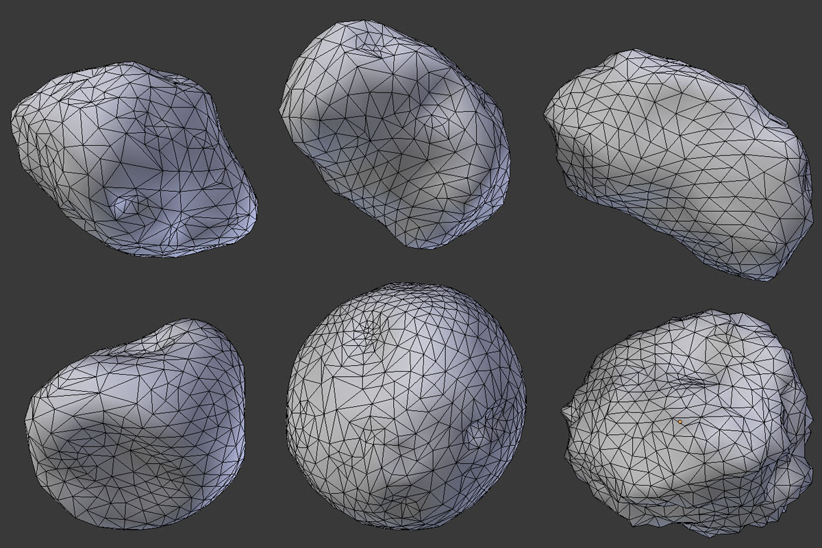 Asteroids, an Environmental 3D Model by Gargore (Photo 3 of 3)