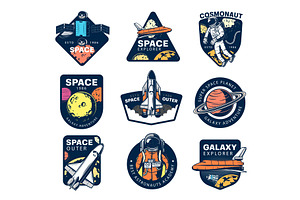 Galaxy Explore, Universe Icons