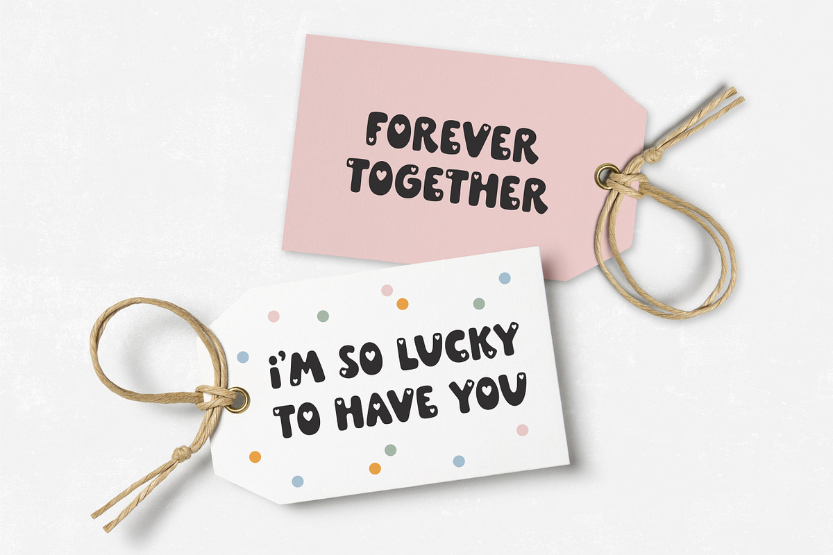 Honey Kiss - Valentine's Day Font, a Handwritten Font by simpleblues (Photo 5 of 12)