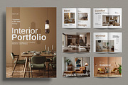 Interior Portfolio Design, a Brochure Template by ContestDesign (Thumbnail 1 of 3)
