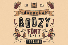 BOOZY | FONT FAMILY