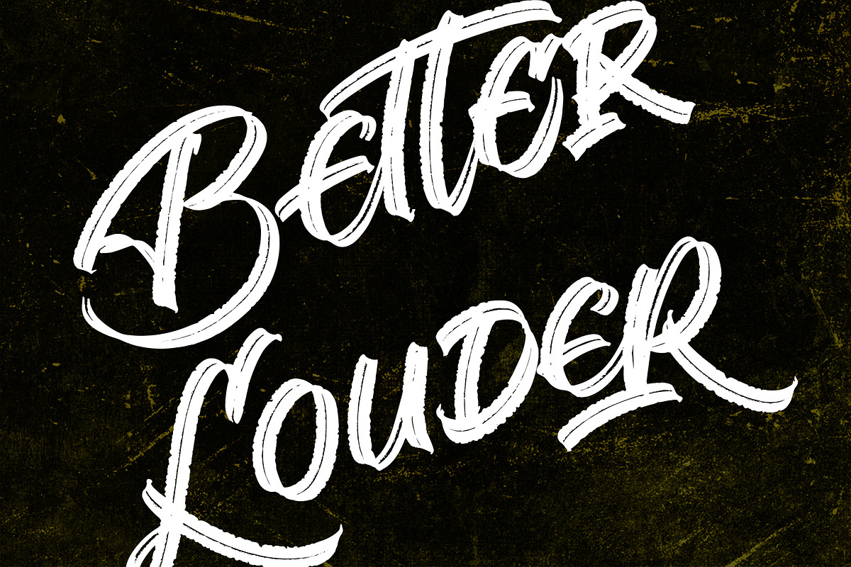 Letterpunk - Grunge Brush Font, a Handwritten Font by Inviline.co (Photo 4 of 10)