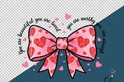 Watercolor Glitter Pink Bow PNG, an Illustration by Creative Art (Thumbnail 6 of 6)
