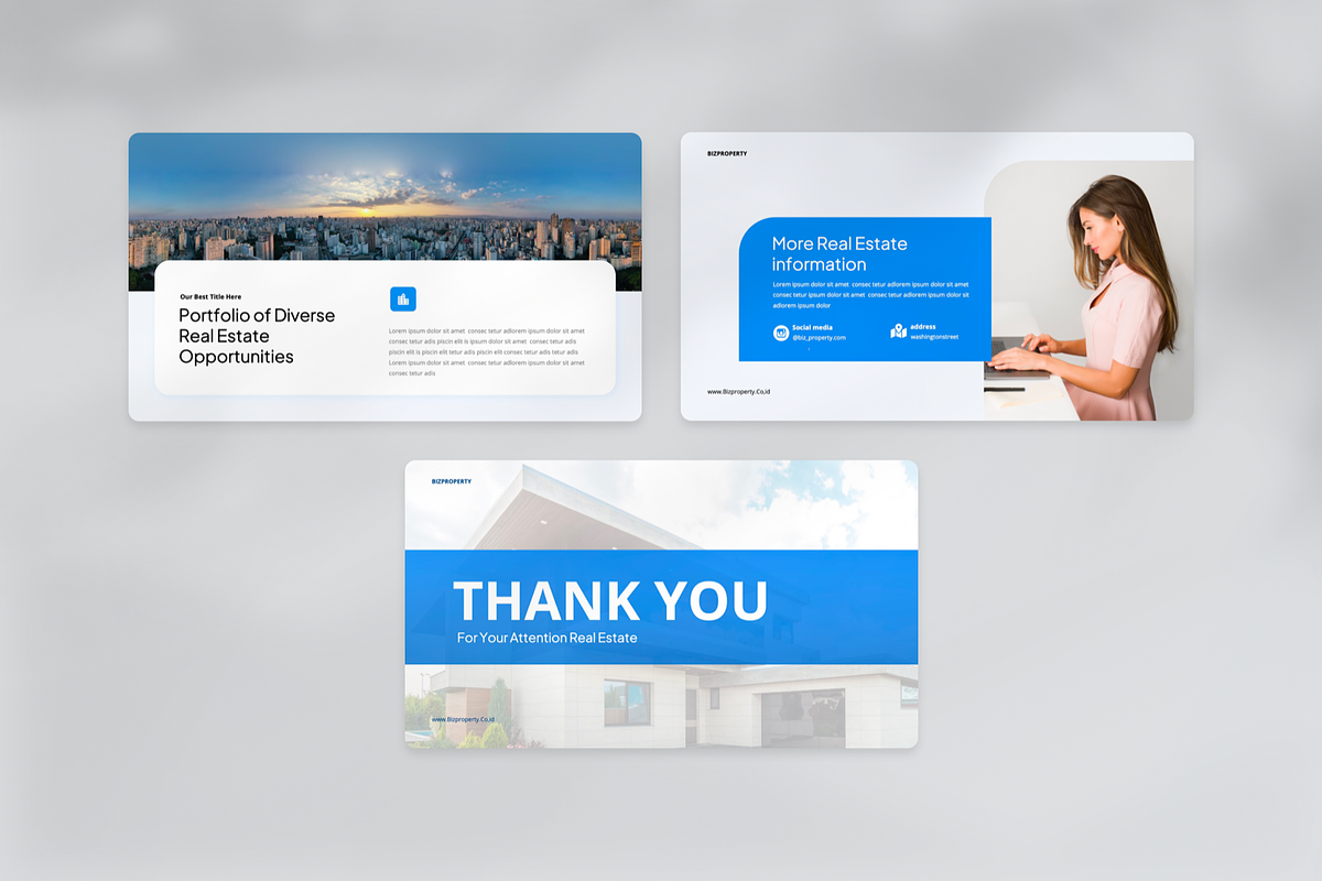 Modern Real Esate Powerpoint, a Presentation Template by Annora Studio (Photo 7 of 8)