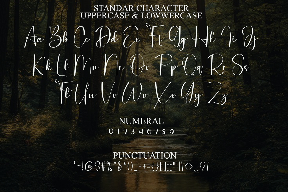 Woodland, a Handwritten Font by InermediaSTUDIO (Photo 7 of 8)
