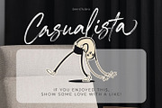 Casualista, a Script Font by din-studio.com (Thumbnail 11 of 11)