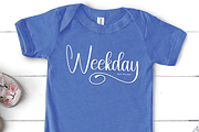 Sunday | Script Font, a Handwritten Font by Scratchones (Thumbnail 3 of 9)