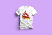 Burning Meat Cartoon Vector, a Food Illustration by Artstorystudio (Thumbnail 3 of 3)