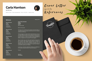 Modern Resume Template / CV - Carla