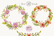 Watercolor Floral DIY Pack, a Decorative Illustration by NataliVA (Thumbnail 3 of 5)