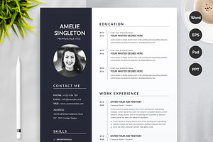 Word Resume / CV Template