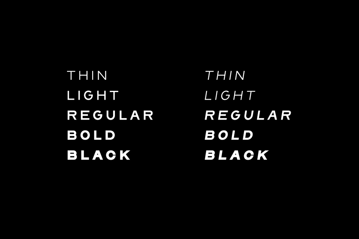 MALSTROM - Minimal Display Typeface preview 7