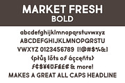 Market Fresh Bold, a Sans Serif Font by Brittney Murphy Design (Thumbnail 2 of 2)