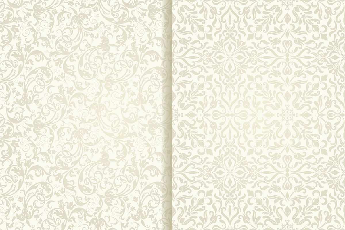 Set of 10 seamless pattern Baroque, a Pattern Graphic by NataLito (Photo 4 of 6)