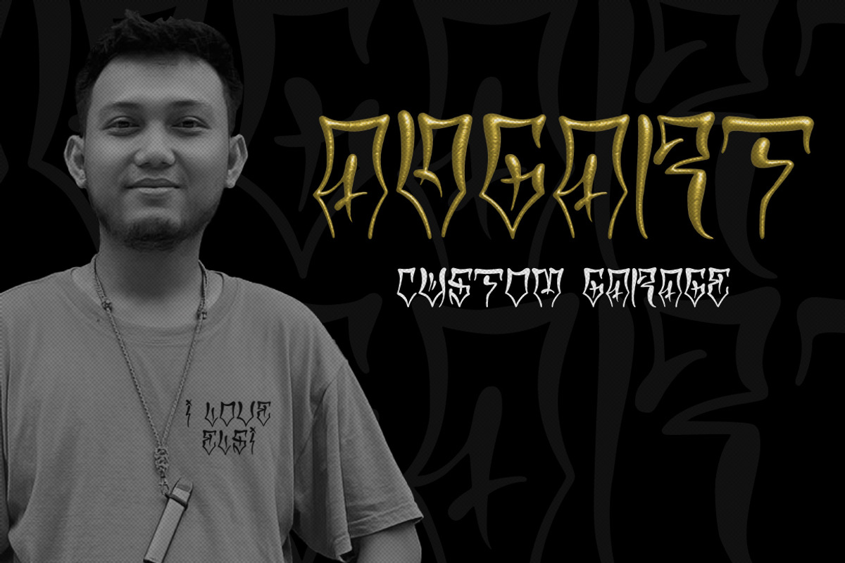 Teenage Riot, a Blackletter Font by TeenageFoundry (Photo 9 of 10)
