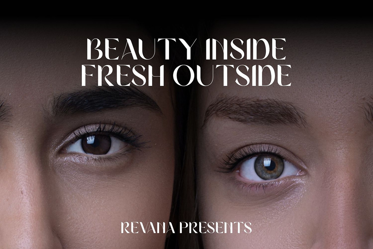 Revana Font | Beautifull Sans Serif, a Sans Serif Font by WhymoreArt (Photo 4 of 10)