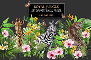 Royal jungle, an Animal Illustration by DariKa (Thumbnail 1 of 6)