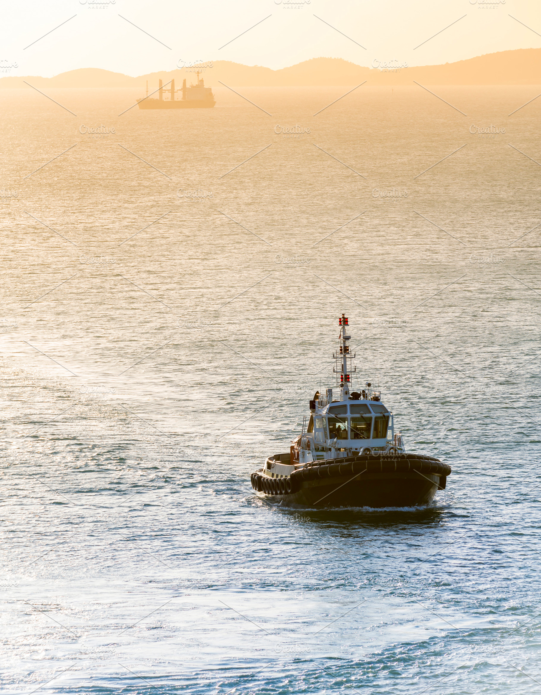 Tug Boat, a Transportation Photo by THP Creative