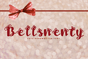 Bellsnenty font, a Handwritten Font by JJuta (Thumbnail 1 of 8)