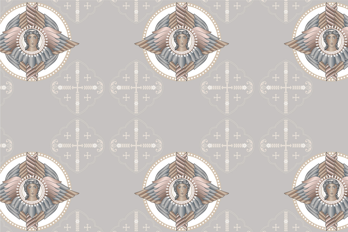 6 Ortodox Patterns, a Pattern Graphic by Sunny_Lion (Photo 3 of 8)