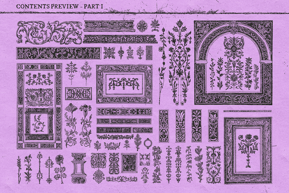 Ornamental Vectors, an Object Graphic by MiksKS (Photo 7 of 10)