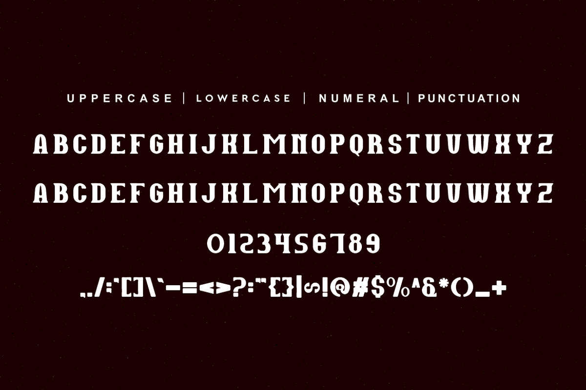 Rodgros - Rustic & Vintage Font, a Serif Font by QR Design Studio (Photo 8 of 10)