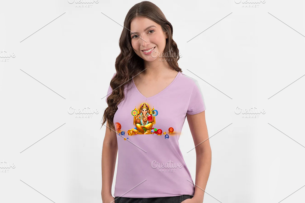Ganesha PSD Design – God of Wisdom, a Graphic by &LAMS (Photo 3 of 4)