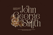 Sagiten Elegant Display Serif Font, a Serif Font by Graphicxell (Thumbnail 4 of 8)