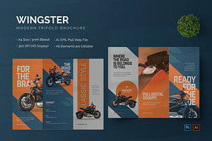 Wingster - Trifold Brochure