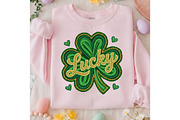Brushstroke St Patrick's Day Shamroc, an Illustration by Designking (Thumbnail 3 of 6)