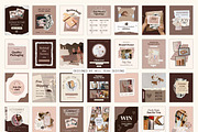 Paper & Press Insta Post Templates, a Social Media Template by Hell Yeah Designs (Thumbnail 7 of 10)