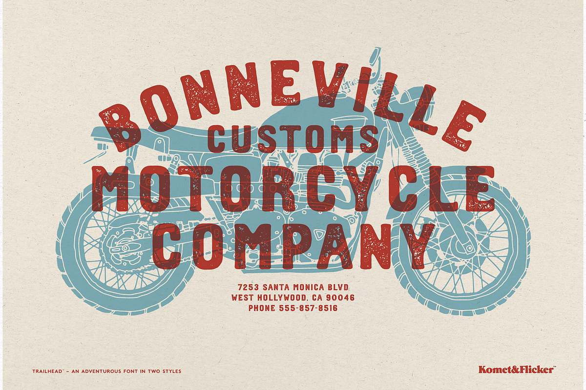 Trailhead – An Adventurous Font, a Serif Font by Komet & Flicker (Photo 2 of 15)