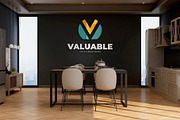 PSD Logo Mockup in Modern Office, a Product Mockup by Ayy (Thumbnail 17 of 24)
