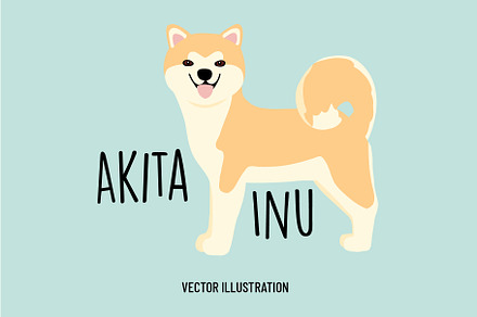 Akita Inu / Japanese Akita Dog