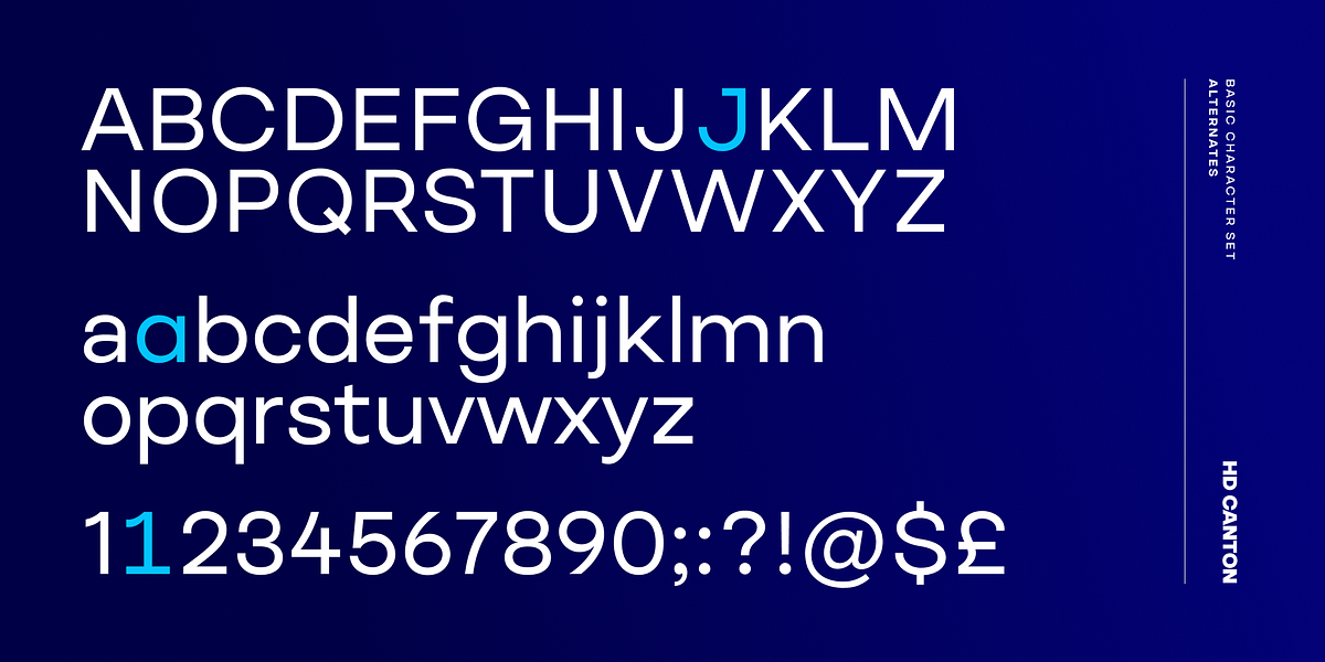 HD Canton, a Sans Serif Font by HyperDeluxe (Photo 15 of 15)