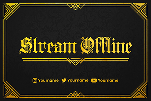 Golden Stream Overlay