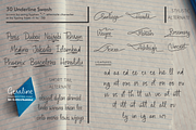 Geraline Font, a Handwritten Font by Letterhanna Studio (Thumbnail 7 of 10)