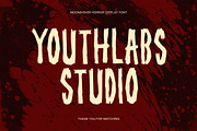 Moonshiver - Horror Display Font, a Handwritten Font by Youthlabs Studio (Thumbnail 9 of 12)
