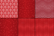 7 Red Christmas Patterns, a Pattern Graphic by Sunny Design (Thumbnail 2 of 4)