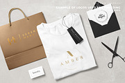 250 Feminine Logos Pack, a Branding & Logo Template by Graphicdome (Thumbnail 23 of 27)