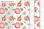 Peonies. Beautiful flowers, a Decorative Illustration by NastyaKim (Thumbnail 6 of 6)