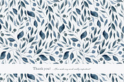 Blue Winter pattern collection, a Pattern Graphic by Dinkoobraz (Thumbnail 10 of 10)