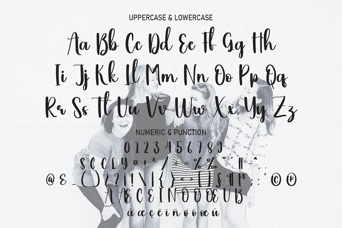 Friends | Script Font, a Script Font by Scratchones (Photo 3 of 8)