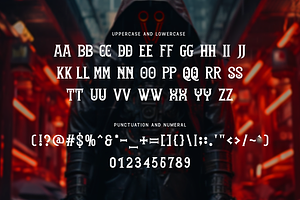 Megatron - Modern Serif Film Font