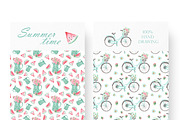 Summer time watercolor set. Country, an Illustration by SabinaWatercolorArt (Thumbnail 8 of 11)