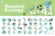 Nature and ecology illustrations, an Illustration by PureSolution (Thumbnail 1 of 6)