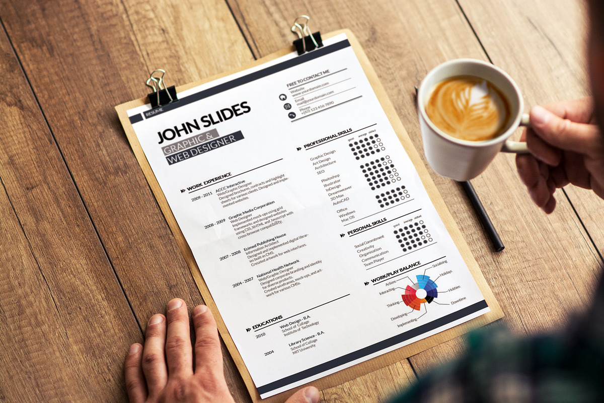 Modern Resume Template, a Resume Template by Dedijuniadi (Photo 6 of 7)