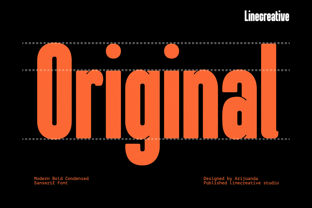 Mundle Bold Condensed Display Font, a Sans Serif Font by Linecreative (Photo 4 of 8)