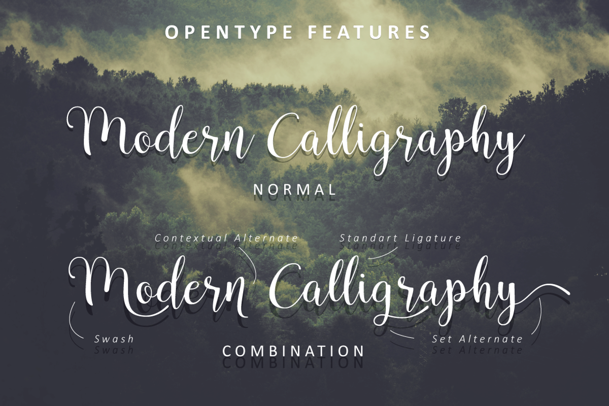 Pradyse Script preview 4