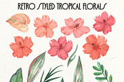 Tropical Summer Retro Roadtrip, a Seasonal Illustration by Catch the Dream Art (Thumbnail 4 of 10)
